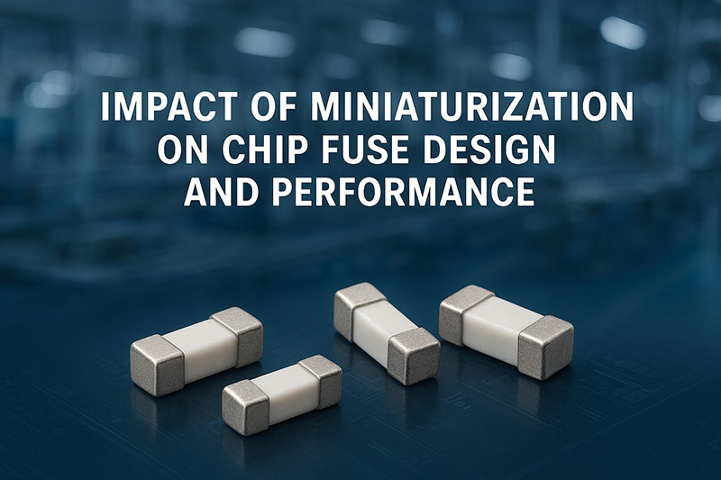 Impact Of Miniaturization On Chip Fuse Design And Performance