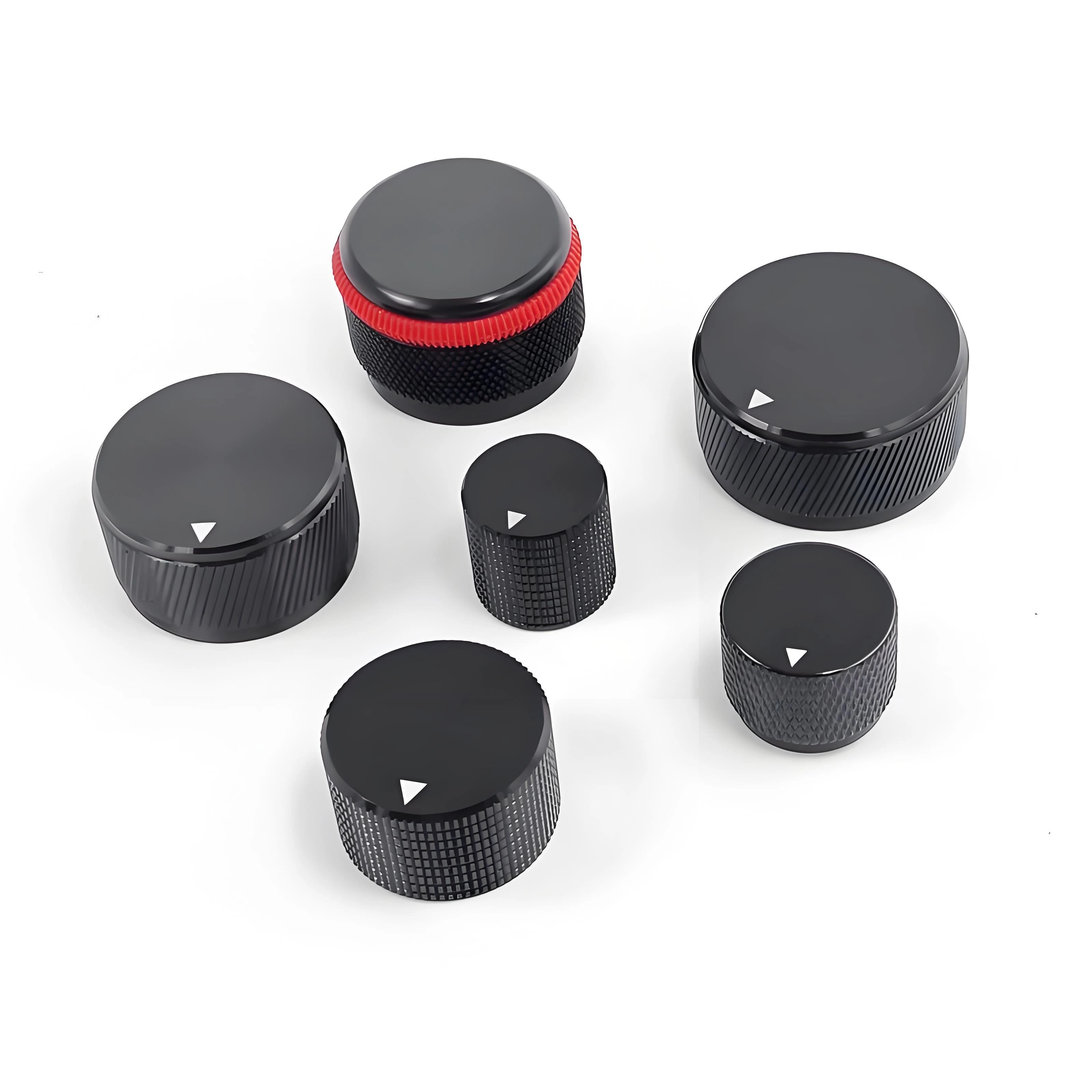 Louis Fuchs Custom Aluminum Hand-Turned Knob - Suitable for CNC Hole Machining + Surface Finishing