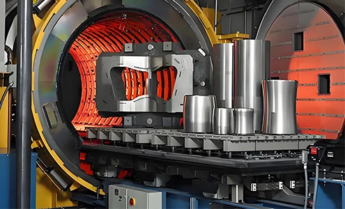 Heat treatment support